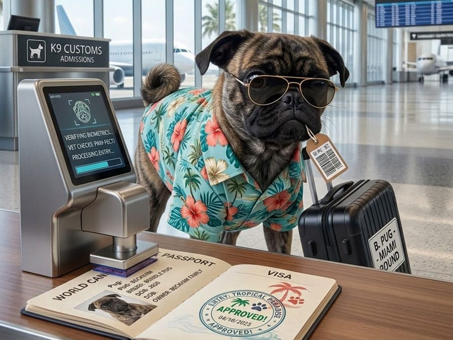 beckham going through customs at the airport