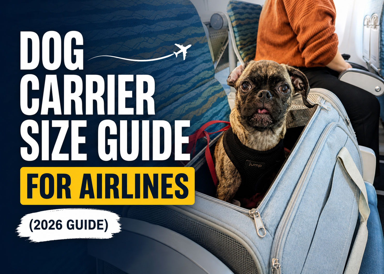 Dog carrier size guidelines for 2026