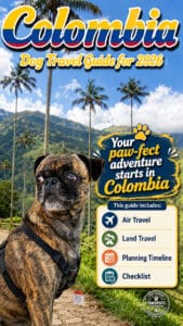 Colombia Dog Travel Guide Cover